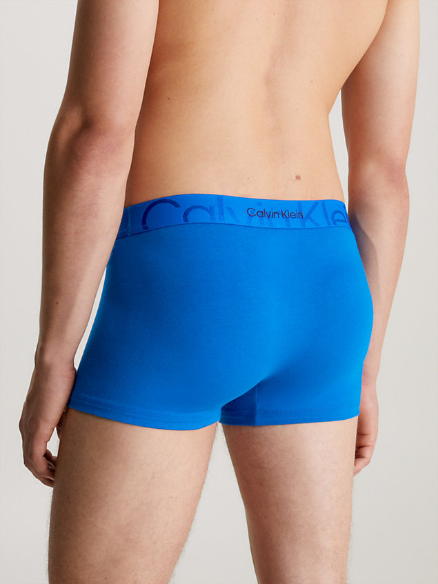 blue boxers - embossed icon voor heren - calvin klein