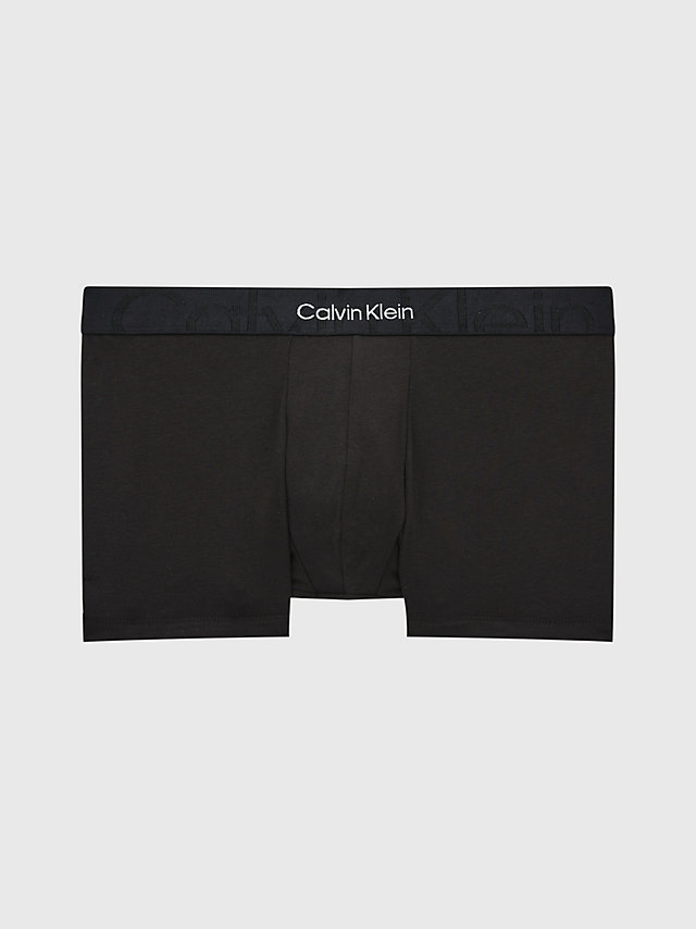 Black Trunks - Embossed Icon undefined men Calvin Klein