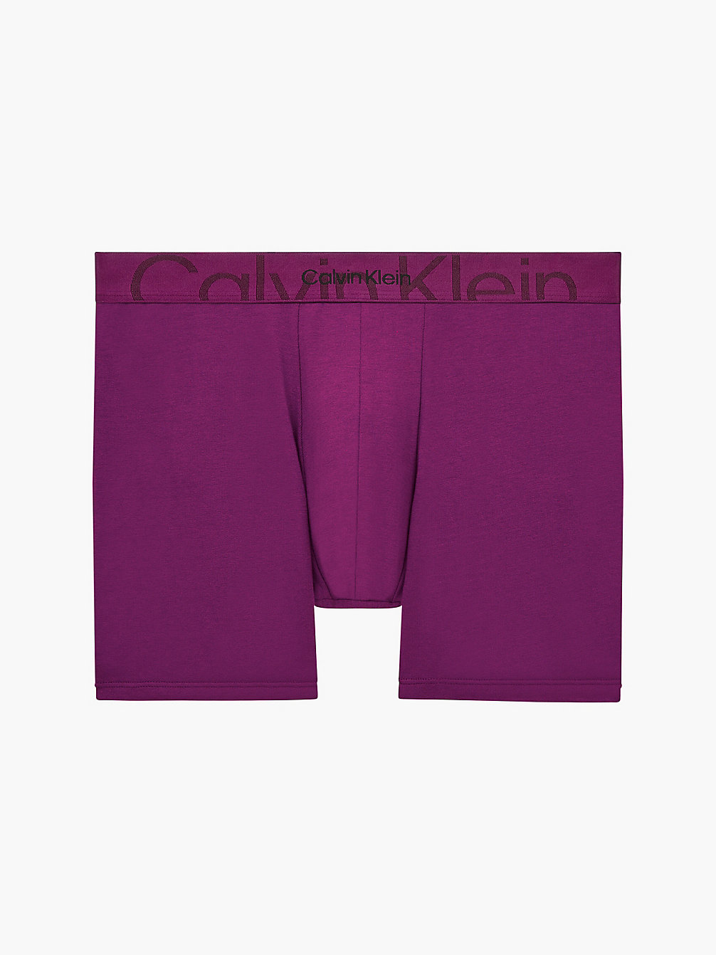 Boxer Aderenti Lunghi - Embossed Icon > BERRY MAROON > undefined uomo > Calvin Klein