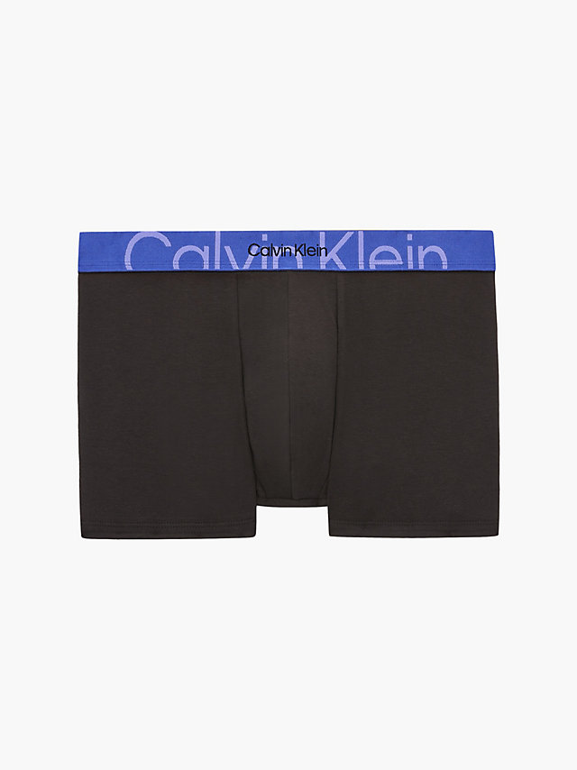 Black W/ Clematis Wb Trunks - Embossed Icon undefined men Calvin Klein