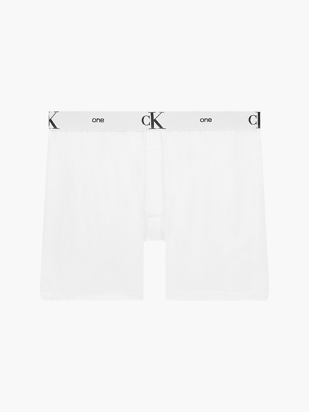 WHITE Slim Fit Boxers - CK One undefined men Calvin Klein