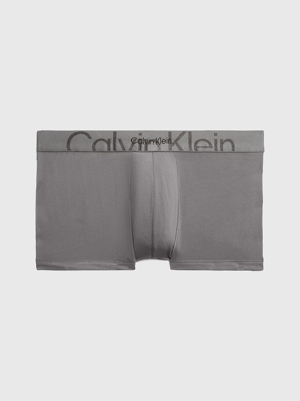 GREY SKY Low Rise Trunks - Embossed Icon undefined men Calvin Klein