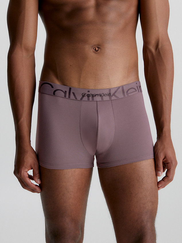 grey hüft-shorts - embossed icon für herren - calvin klein