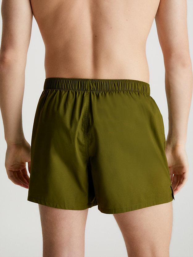 HELICOPTER GREEN Boxers - Pure Cotton for men CALVIN KLEIN