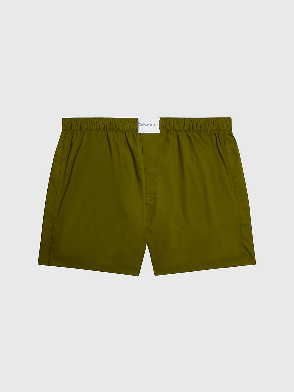 HELICOPTER GREEN Boxers - Pure Cotton undefined men Calvin Klein