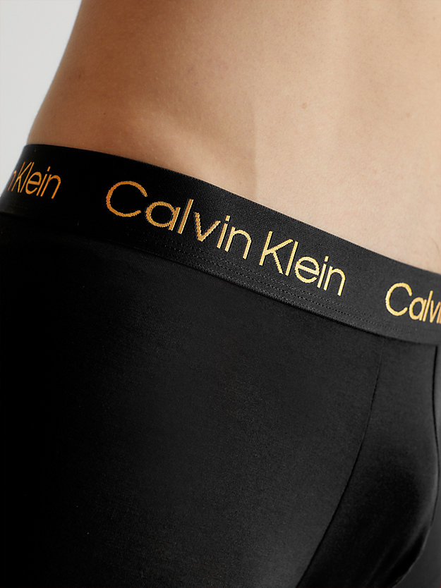 BLACK Low Rise Trunks - CK Black Cashmere for men CALVIN KLEIN