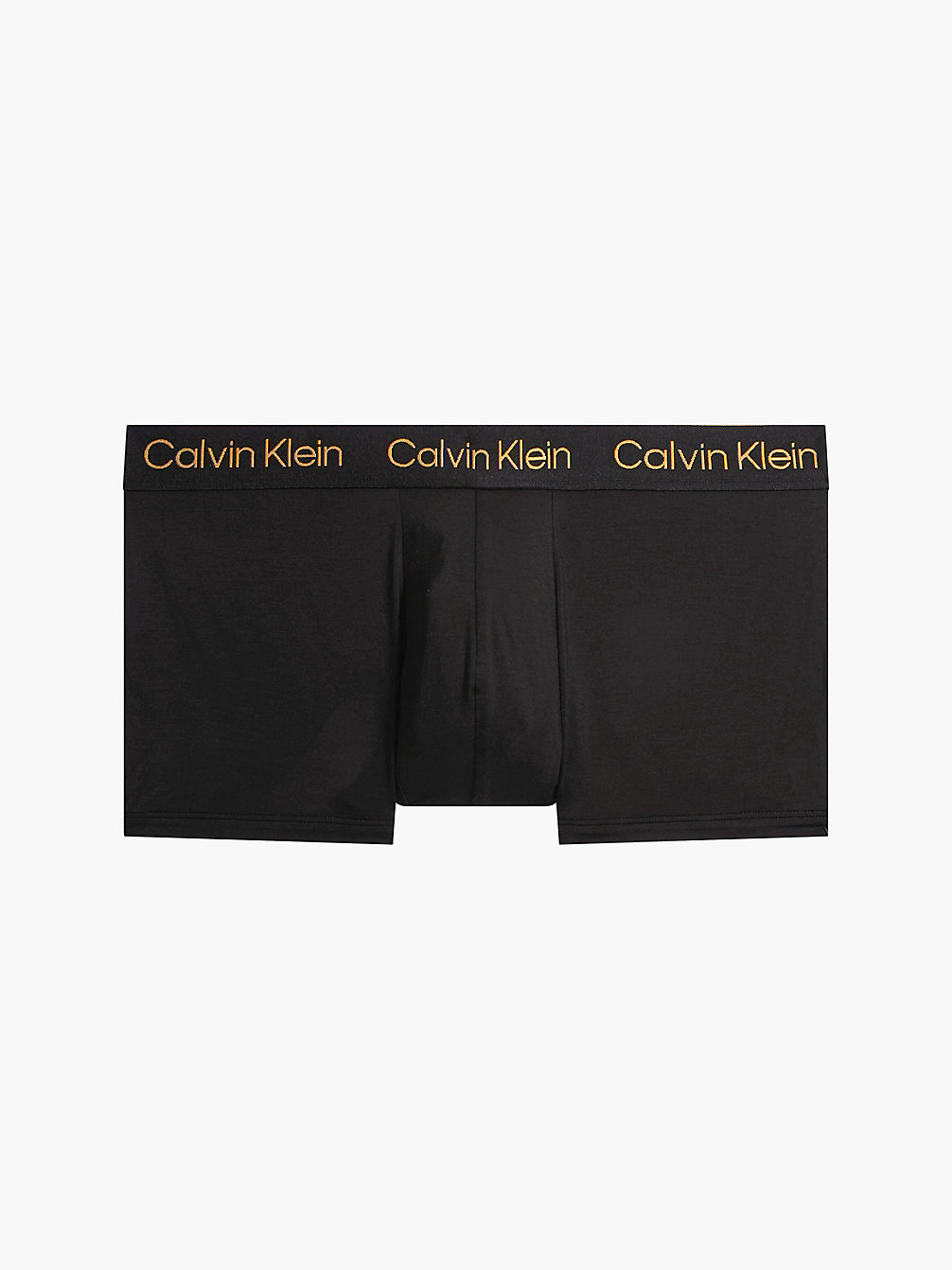 BLACK Low Rise Trunks - CK Black Cashmere undefined men Calvin Klein