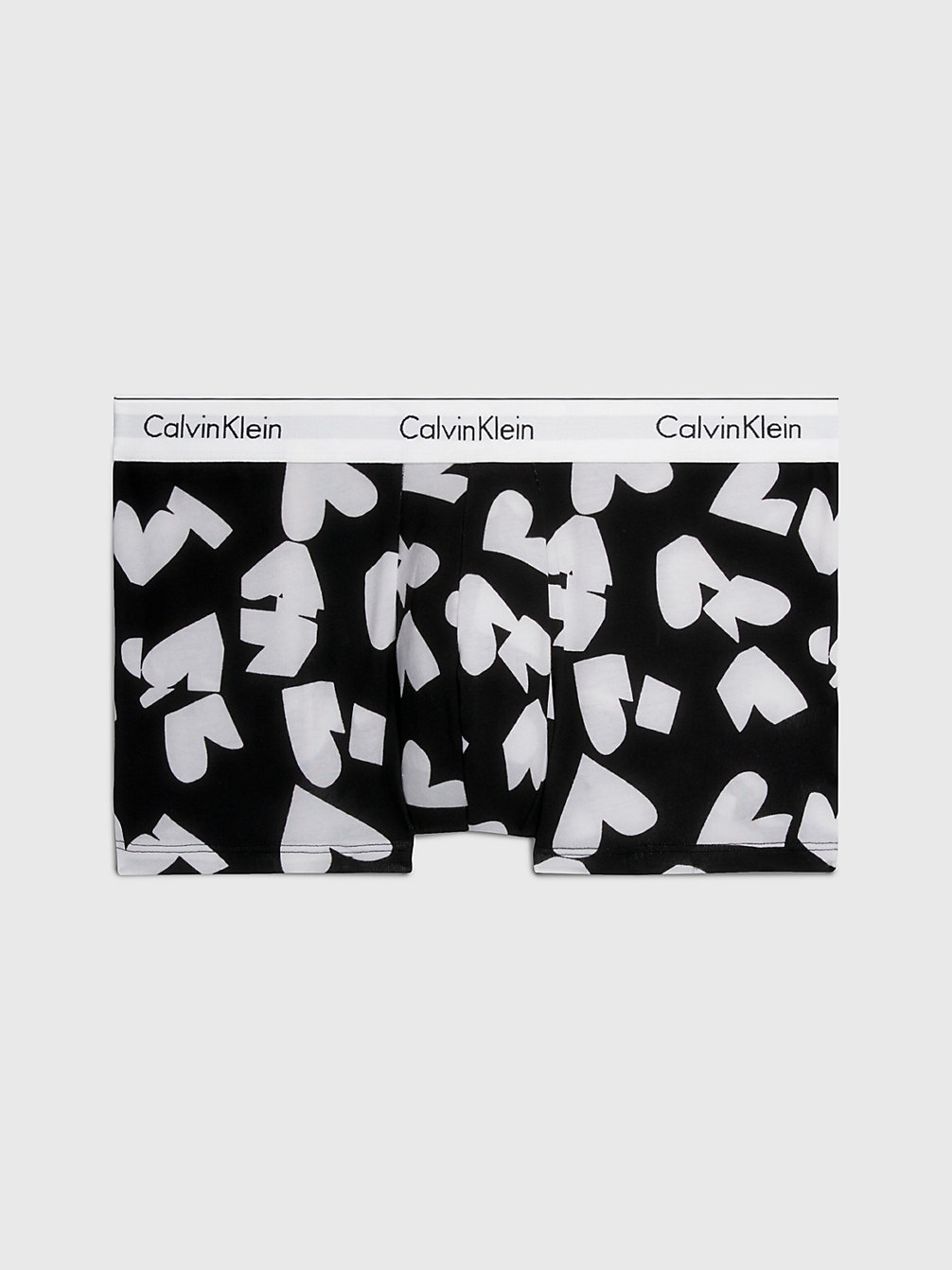REMEMBERED HEARTS PRINT_BLACK Trunks - Modern Cotton undefined men Calvin Klein
