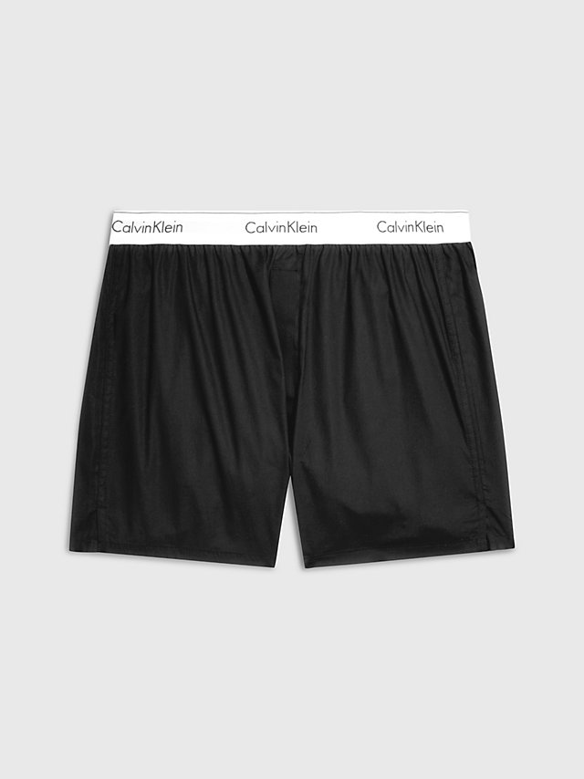 Black Slim Fit Boxers - Modern Cotton undefined men Calvin Klein