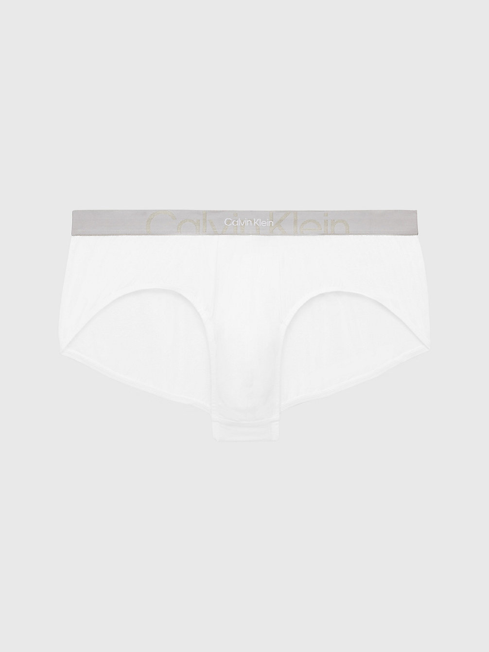 WHITE Plus Size Briefs - Embossed Icon undefined men Calvin Klein