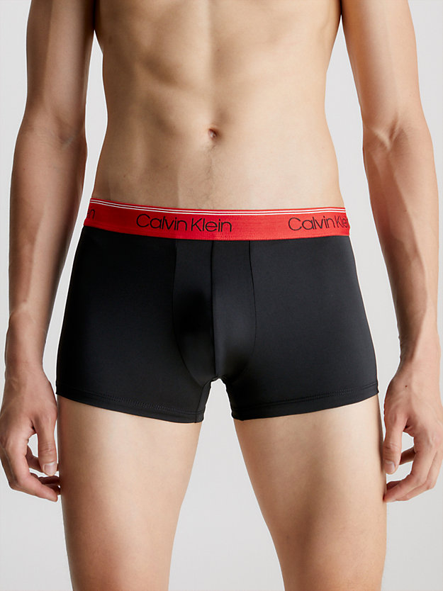 b-lps bl 5 pack low rise trunks - micro stretch for men calvin klein