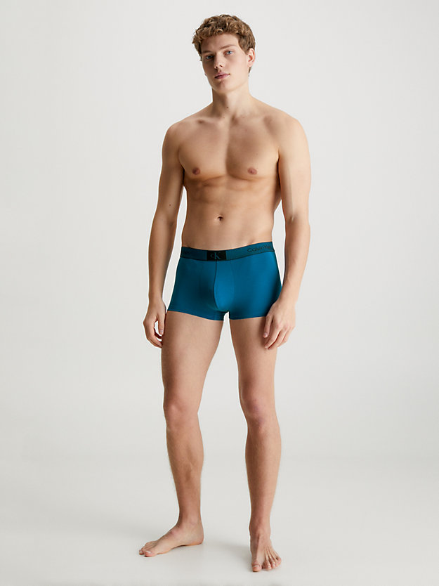 AMPLIFIED BLUE Boxer taille basse - CK96 for hommes CALVIN KLEIN