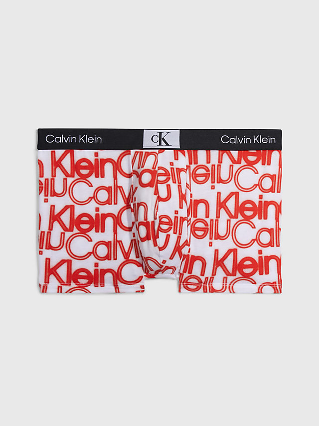 Neon Lights Logo Print_hazard Trunks - Ck96 undefined men Calvin Klein