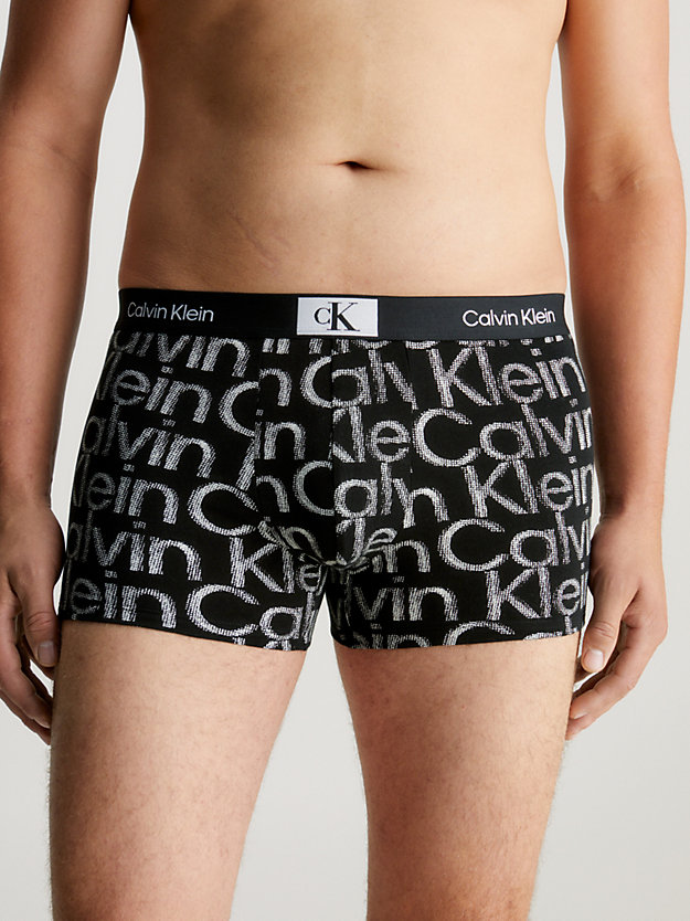 boxers - ck96 halftone glitch logo_black pour hommes calvin klein