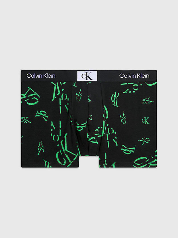 on the dance floor logo_black trunks - ck96 for men calvin klein