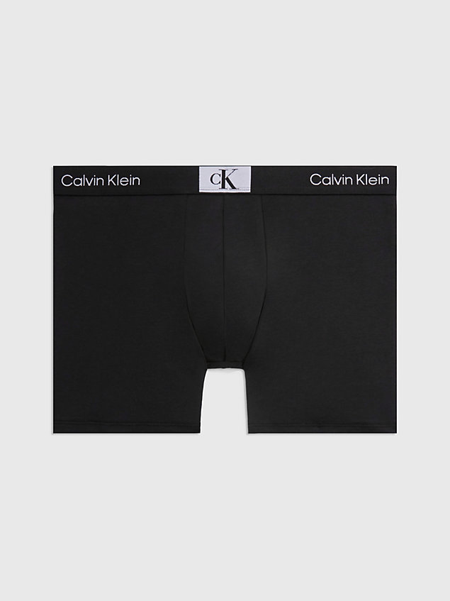 black obcisłe bokserki - ck96 dla mężczyźni - calvin klein