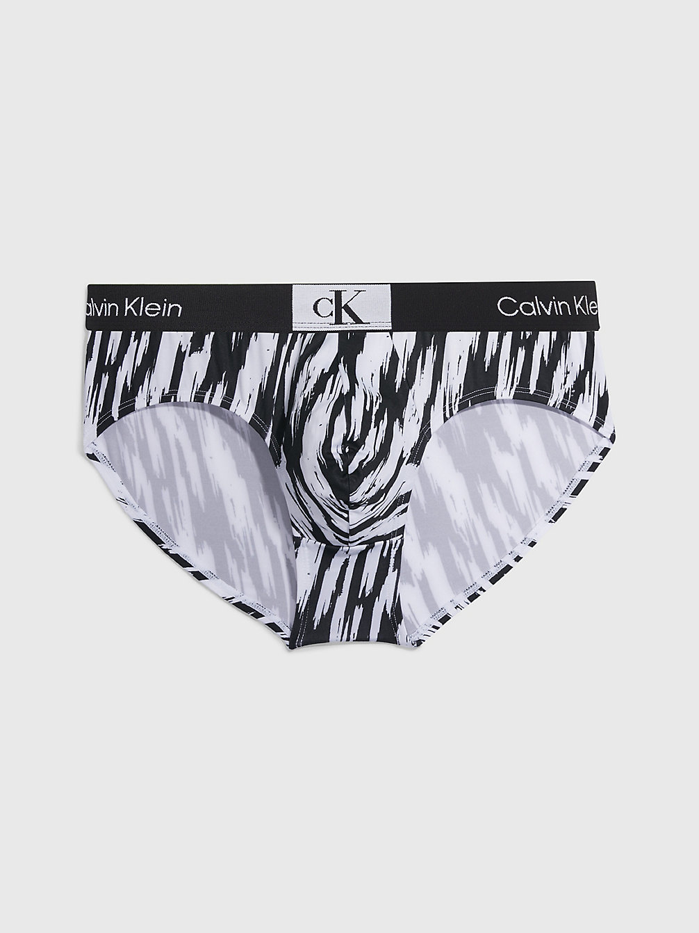 TIGER STRIPE PRINT_BLACK Briefs - Ck96 undefined men Calvin Klein