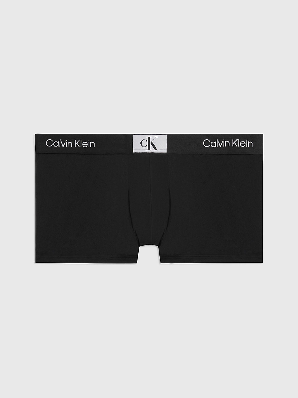 BLACK Low Rise Trunks - Ck96 undefined men Calvin Klein