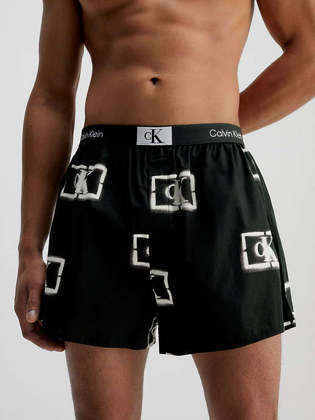 black boxers - ck96 for men calvin klein