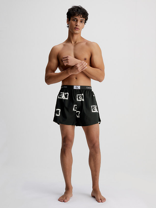 black boxers - ck96 for men calvin klein