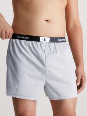  otdf_bclr btn 3 pack slim fit boxers - ck96 for men calvin klein