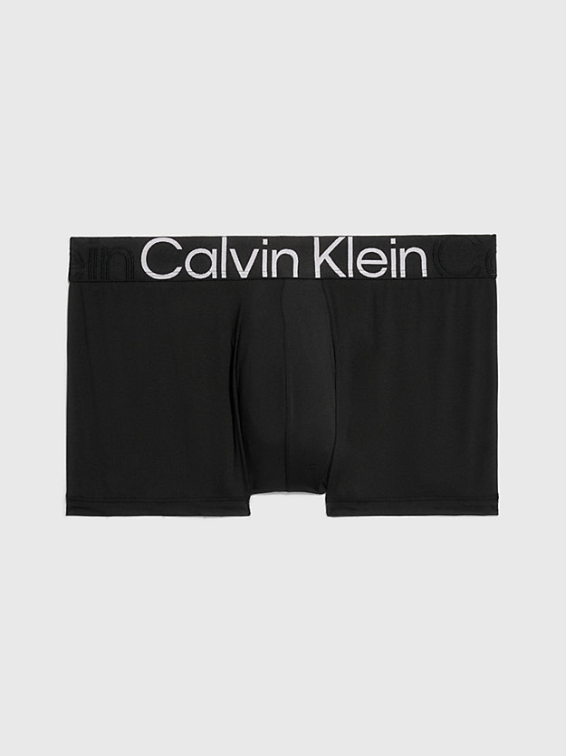 BLACK Low Rise Trunks - Effect for men CALVIN KLEIN