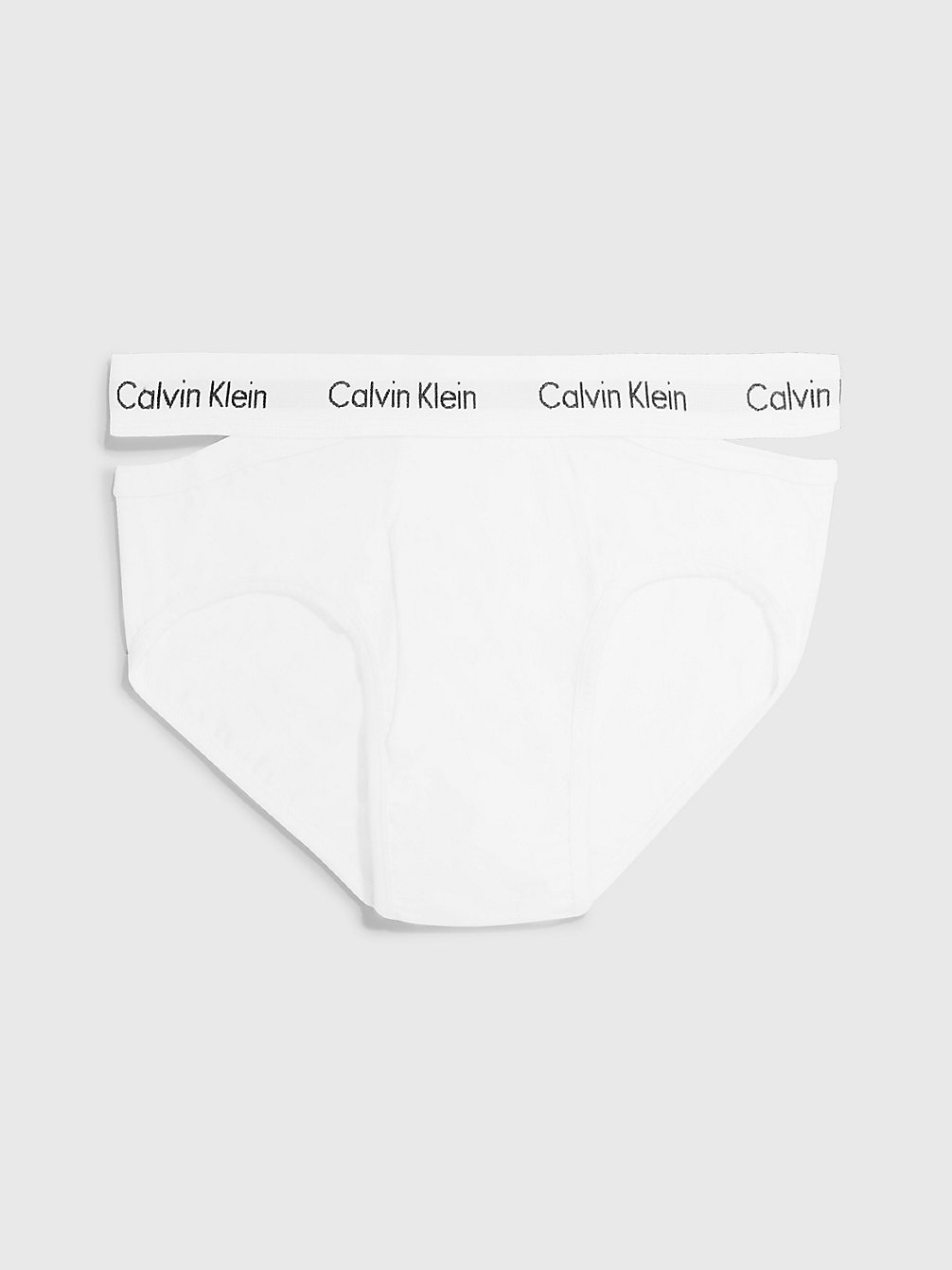 WHITE Hip Briefs - CK Deconstructed undefined men Calvin Klein