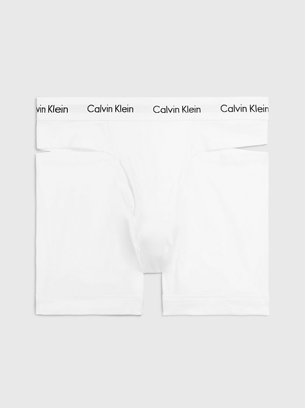 WHITE Boxer aderenti lunghi - CK Deconstructed da uomo CALVIN KLEIN