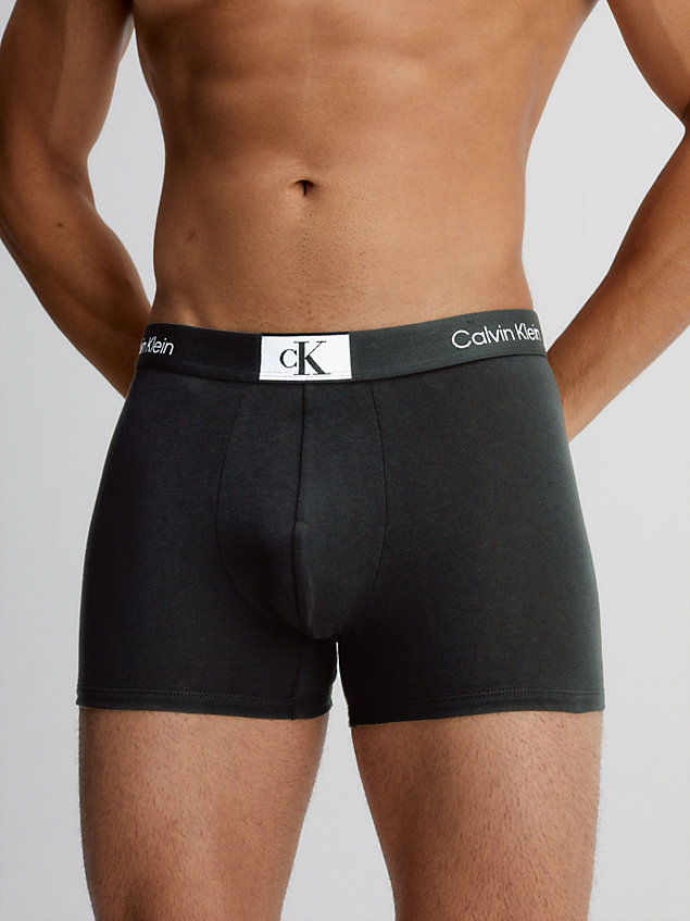 black 3er-pack shorts - ck96 für herren - calvin klein
