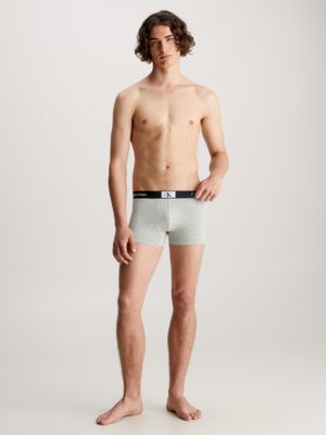 blk 3 pack trunks - ck96 for men calvin klein