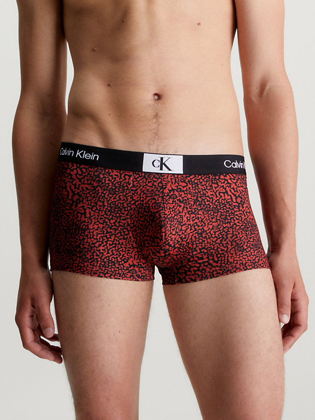  abs dots_jzby jam 3 pack low rise trunks - ck96 for men calvin klein