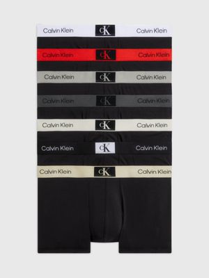 7 Pack Low Rise Trunks - Cotton Stretch Calvin Klein®