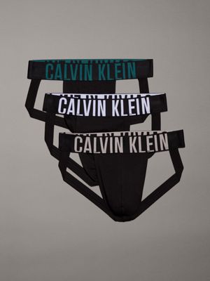  mediterrane lgs 3 pack jock straps - intense power for men calvin klein