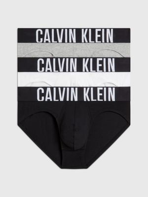 Calvin Klein Cotton Stretch Hip Brief 3-Pack Multi Black NU2661-032 - Free  Shipping at LASC