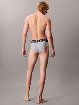 carnival blue 3 pack briefs - intense power cotton for men calvin klein
