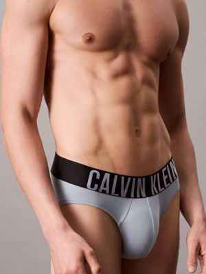 carnival blue 3 pack briefs - intense power cotton for men calvin klein
