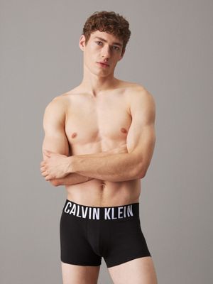 b- white 3 pack trunks - intense power for men calvin klein