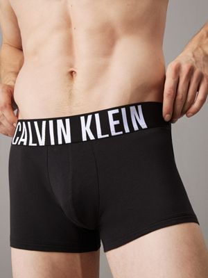 b- white 3 pack trunks - intense power for men calvin klein