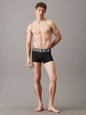 b- white 3 pack trunks - intense power for men calvin klein