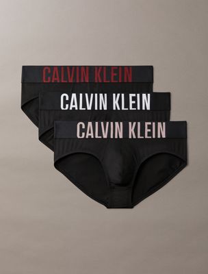  sand trap brwn lgs 3 pack briefs - intense power for men calvin klein