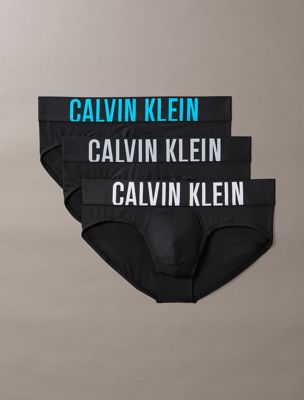 lot de 3 slips - intense power micro  misty gr lgs pour hommes calvin klein