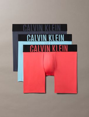 multi 3 pack boxer briefs - intense power micro for men calvin klein
