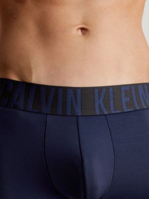 Calvin Klein Intense Power Microfiber Boxer Briefs - Dark Blue