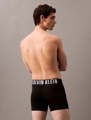 black 3 pack boxer briefs - intense power for men calvin klein