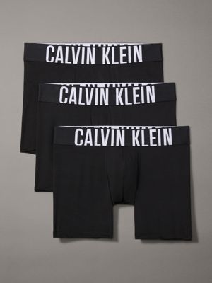 black 3 pack boxer briefs - intense power micro for men calvin klein