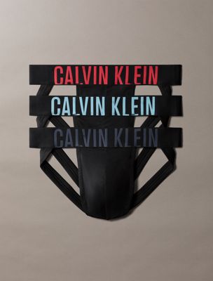 lot de 3 suspensoir - intense power micro black pour hommes calvin klein