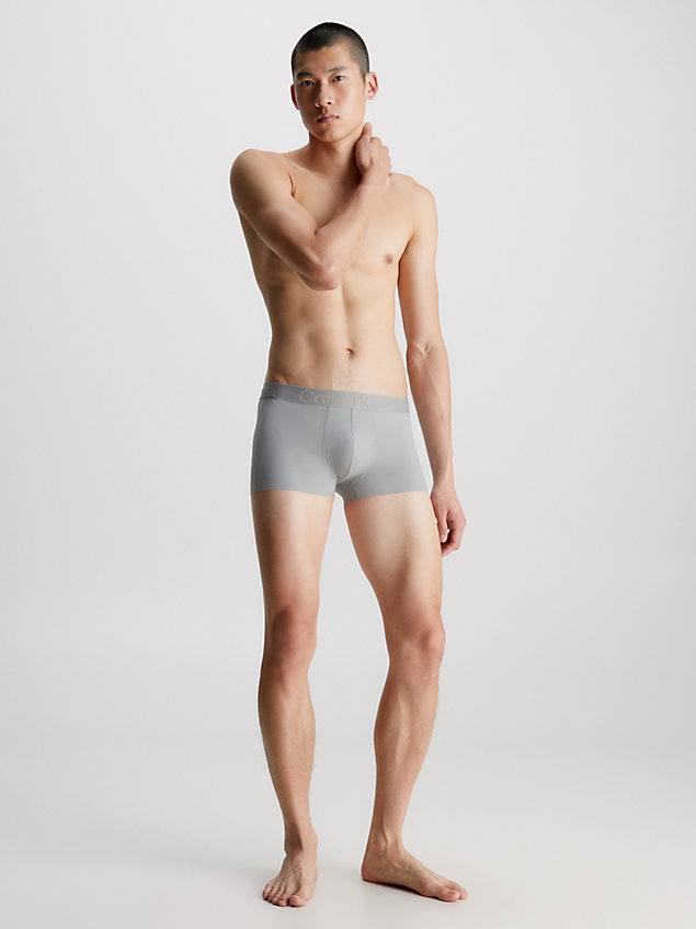 grey hüft-shorts - ck black für herren - calvin klein
