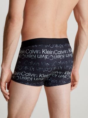 Calvin Klein Low Rise Trunks - Ck Black for Men