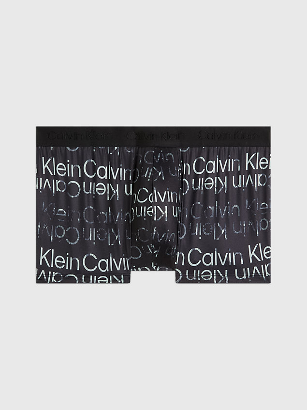 black low rise trunks - ck black for men calvin klein