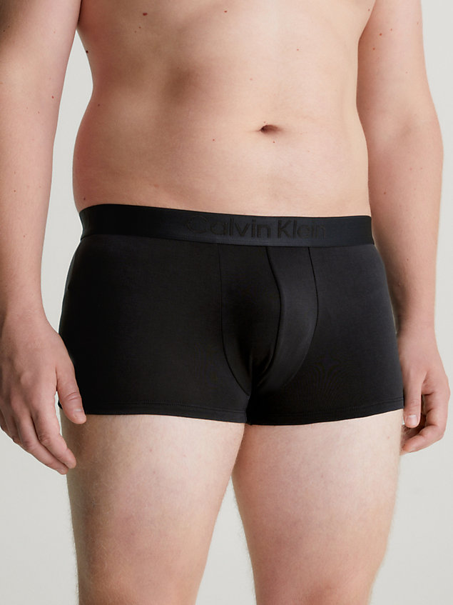  black 3er-pack hüft-shorts - ck black für herren - calvin klein